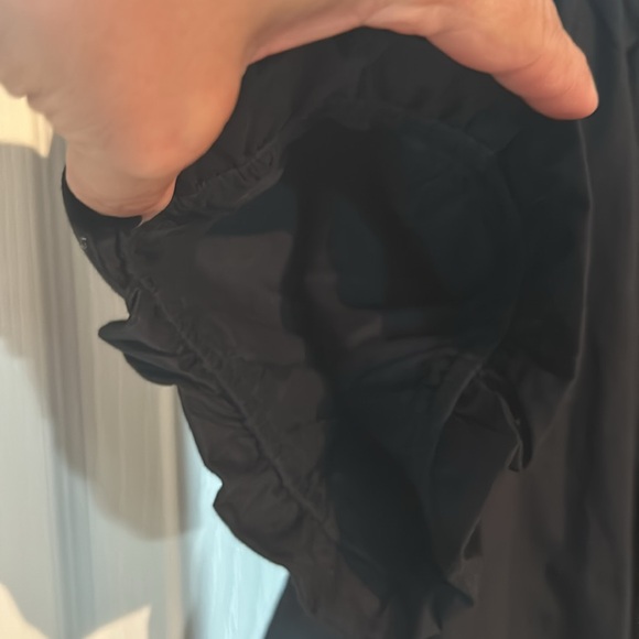 NWT ladies black size Large short sleeve peasant Blouse by Anthropologie - Picture 9 of 13